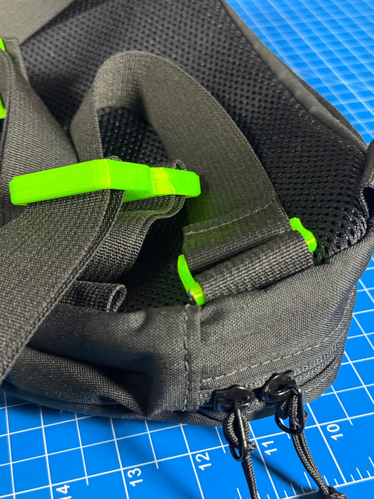 Güsling Black with Standard 1x6 Velcro + Toxic Base Hardware kit
