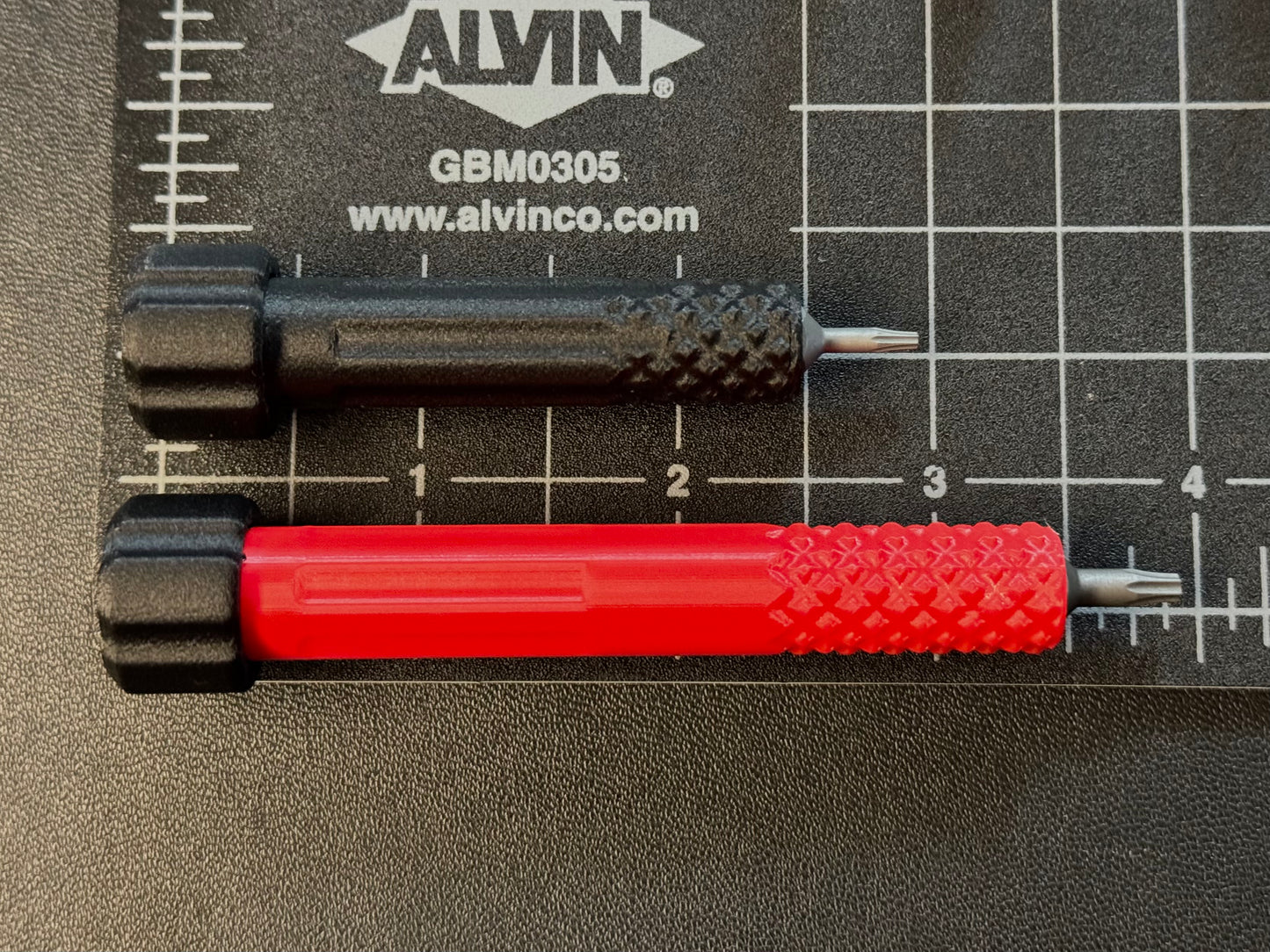 Desk Driver "Makers Kit" - Black/Red - PETG