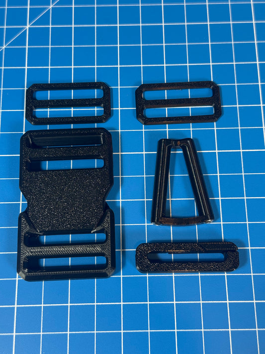 Güsling Black with Standard 1x6 Velcro + Black Base Hardware kit