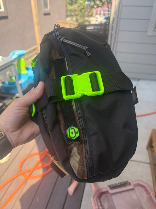 Güsling M81/Black with 1x6 Velcro + Toxic Base Hardware kit